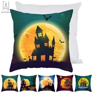 5pcs Halloween Pillowcase Pumpkin Pillow covers